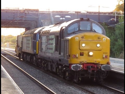 37667 + 57002 South @ 20:45 6K73 Sellafield BNF to Crewe CLS 28/07/2014