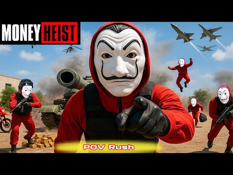 PARKOUR VS LA CASA DI CARTA 3! | I CATTIVI NON SONO FUGA, L'INSEGUIMENTO DELLA POLIZIA DIVENTA LE...