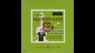 Download lagu Heifetz interpreta Elgar Violin Concerto op 61 mp3