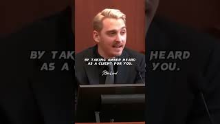 Amber&#39;s lawyer messes up with the wrong person ❤️‍🔥 #johnnydepp #johnnydepptrial #shorts #trending