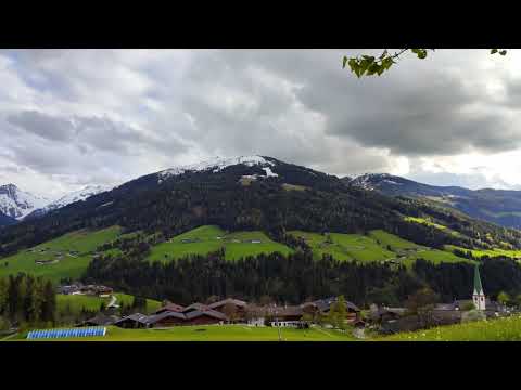 Alpbach Peace Walk and Valley View ASMR - Tirol, Austria • Virtual Walking Tour in 4K