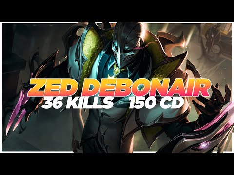 ZED MID S12 - ZED DEBONAIR MID SEASON 12 - LEAGUE OF LEGENDS ITA