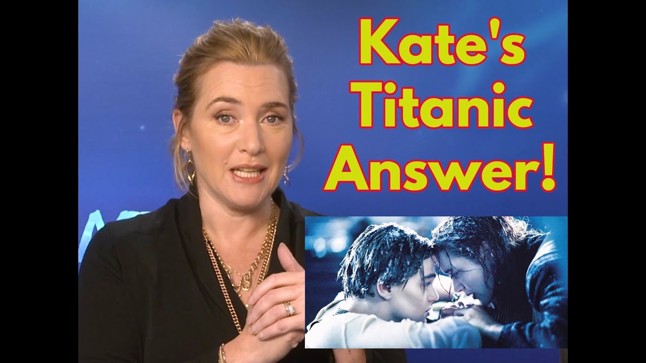 Kate Winslet's TITANIC door answer revealed! - YouTube