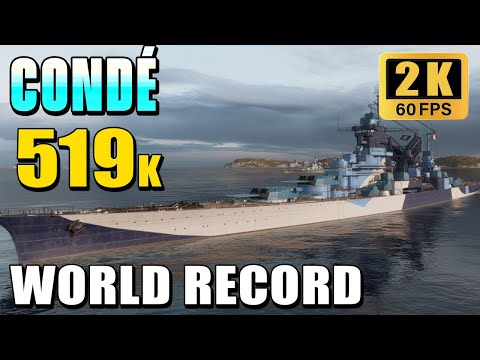 Condé: World Record - World of Warships