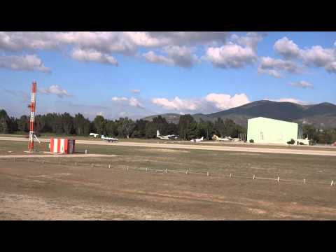 T-6 Texan departs from Tatoi LGTT after AFW2014