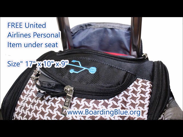 united airlines free baggage