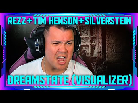Reaction to REZZ x Tim Henson x Silverstein - Dreamstate (Visualizer) | THE WOLF HUNTERZ Jon