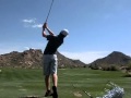 Sam Golf Swing  - down the line (iron)