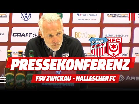 FSV TV | Pressekonferenz | FSV Zwickau - Hallescher FC 1:0 (1:0)