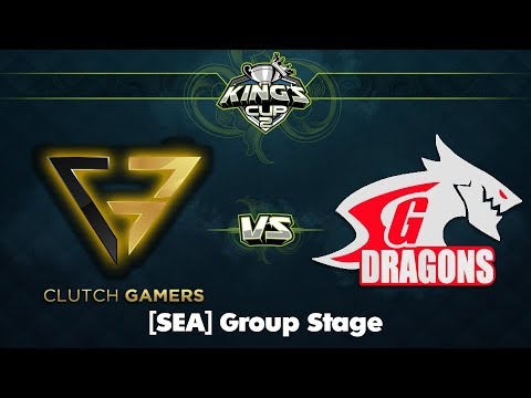 Clutch Gamers vs SGD Game 1 - King's Cup 2 SEA: Group Stage w/ Xyclopzz, GoDz, Danelie & Tsunami