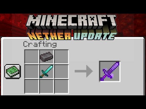 Minecraft 1.16 Nether Update: NETHERITE IS BETTER THAN DIAMONDS!!