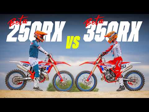 2026 Beta 350RX vs 250RX Two-Stroke Shootout