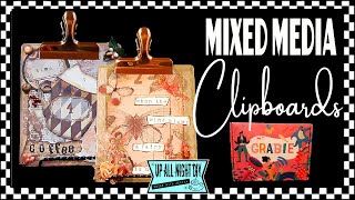 Fun Mixed Media with Grabie! First Friday Challenge