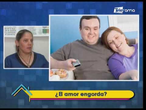 ¿El amor engorda?