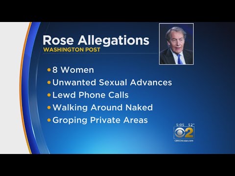 Women Say Charlie Rose Sexually Harassed Them
