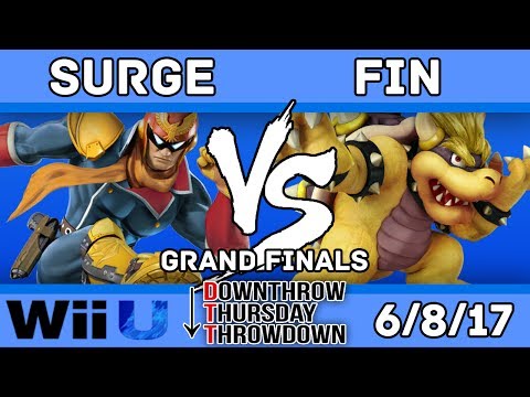 DTT #32 - Surge (Cpt. Falcon) VS. Fin (Bowser) - SSB4 Grand Finals - Smash for Wii U