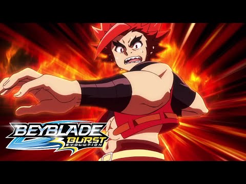BEYBLADE BURST EVOLUTION Episode 25: Showdown! Surge Xcalius!