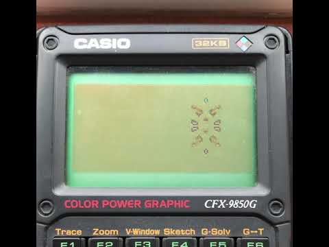 CFX-9850G running Game of Life
