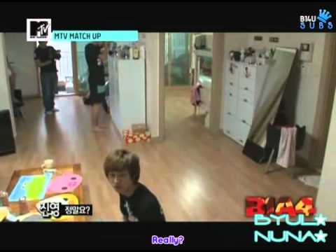 (B14U Subs) [110622] MTV Match Up Episode 1 B1A4 Cuts.avi