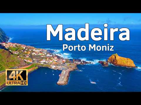 Madeira, Porto Moniz 🇵🇹 | Cinematic Drone 4K 60FPS | Relaxing Chillout Music