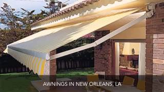New Orleans Exterior Solar Screens Retractable Awnings