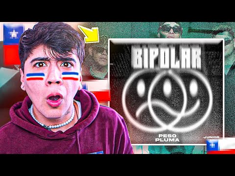 CHILENO REACCIONA a BIPOLAR - Peso Pluma, Jasiel Nuñez, Junior H