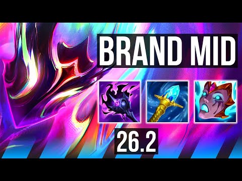 BRAND vs SYNDRA (MID) | First Strike | EUW Grandmaster | 26.2
