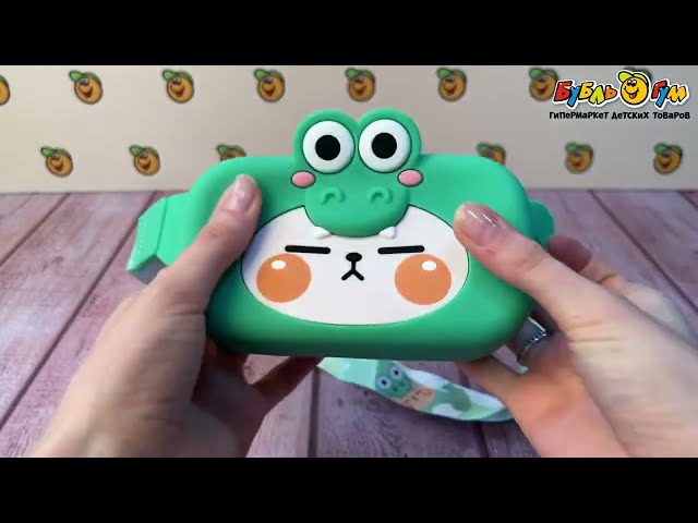 Сумка-бананка Lanson Kids Лягушонок 15см - видео
