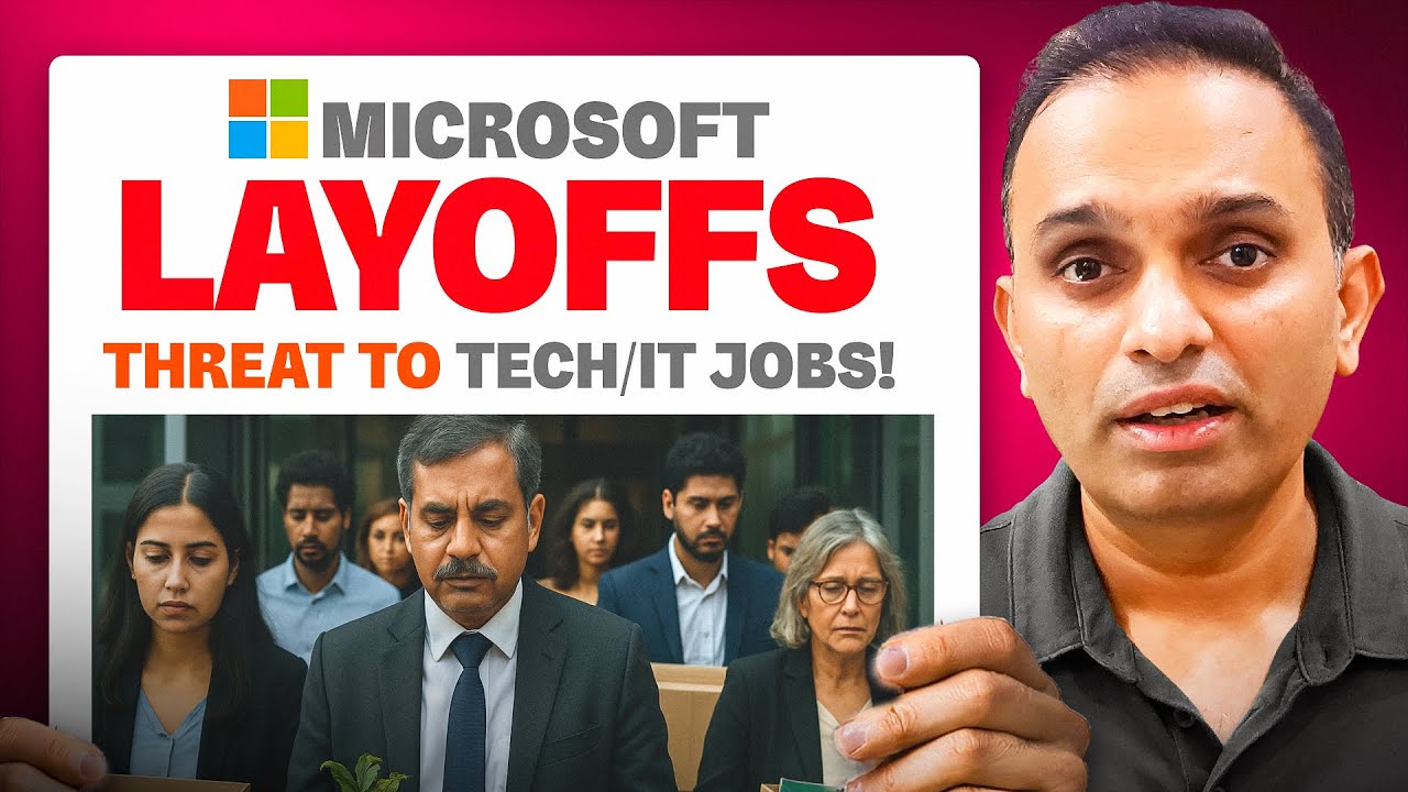 Reality of 6000 Layoffs at Microsoft 2025 - Tech Trends & IT News | TCS Infosys Wipro | IT Job News