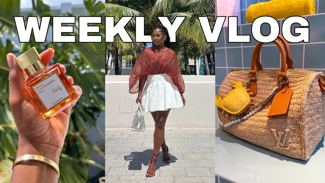 LIVING MY BEST LIFE IN MIAMI WEEKLY VLOG 🌴