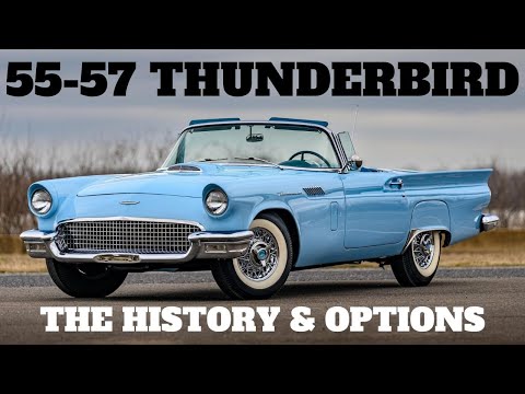 Thumbnail for 1955-1957 Ford Thunderbird - Why it was BIGGER in 58 by 1957 Ford