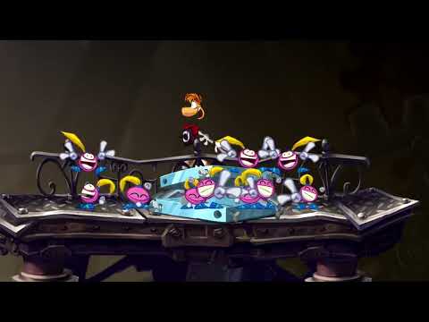 Rayman Origins PS3 Gameplay 89 Mecha No Mistake