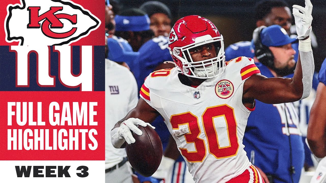 Kansas City Chiefs vs New York Giants Highlights