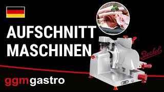 BERKEL | Trancheuse Domina en tant que trancheuse à gravité - 300 Watt - Lame : Ø 315mm        