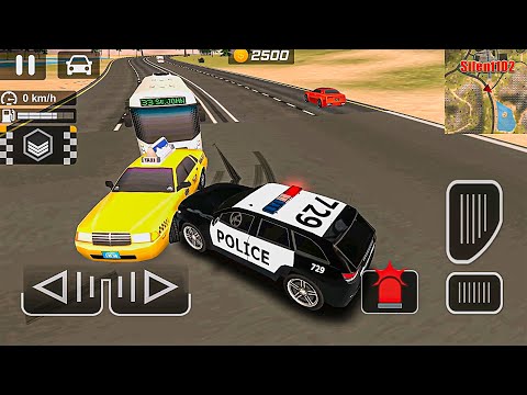 Police Car Chase Driving Simulator - Police Officer on Patrol Duty - Android Gameplay