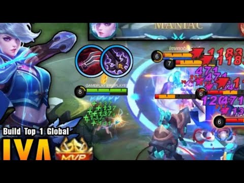 Almost Tripel Kill!! Monster Sidelane Miya with LifeSteal Build - Build Top 1 Global Miya ~ MLBB