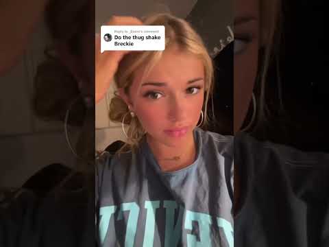 Breckie Hill - I Tried To Do The Thug Shake #shorts