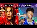 BLOOD RAPPERS vs CRIP RAPPERS