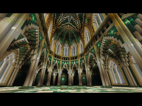 Minecraft Tutorial: Gothic Architecture part 4 - Apse