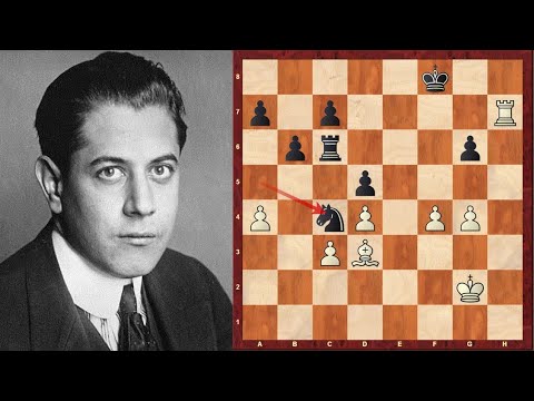 King's Gambit - José Raúl Capablanca -  Queens sacrifice