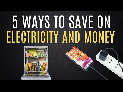 5 WAYS TO SAVE ON ELECTRICITY AND MONEY AT HOME