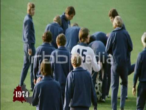 Football World Cup in West Germany, June 01, 1974