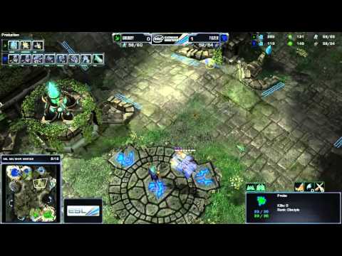 Fuzer vs Grubby Game 2 - European Qualifier - IEM Shanghai - Starcraft 2