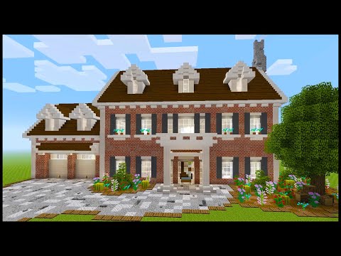 Minecraft: How to Build a Colonial House | PART 1