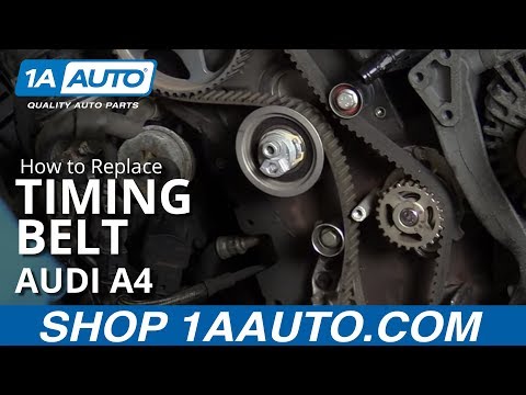 How to Replace Timing Belt 05-08 Audi A4 Sedan Wagon