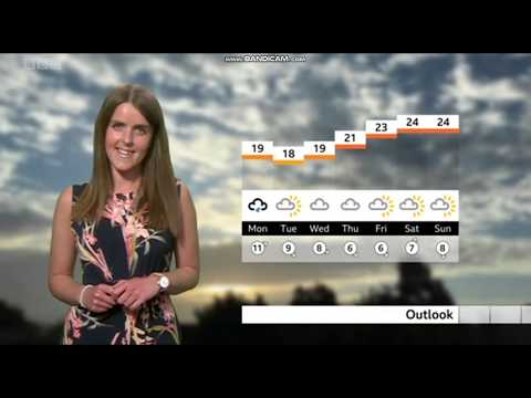 Alex Osbourne BBC Points West weather on BBC ONE July 12th 2020 in HD! - 60 FPS