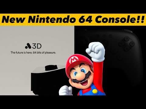 BRAND NEW Nintendo 64 Console CONFIRMED For 2024