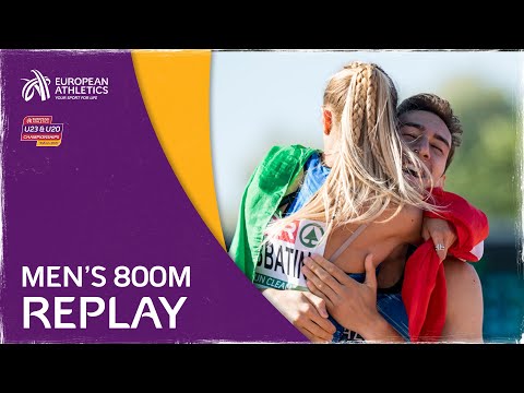 WHAT A RACE! 800m U23 final replay