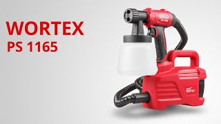 WORTEX PS 1165 Краскораспылитель электрический