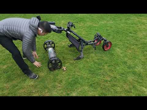 Setup of Caddytek CaddyCruiser ONE Tour w/Club Booster V2 and CB Sidekick